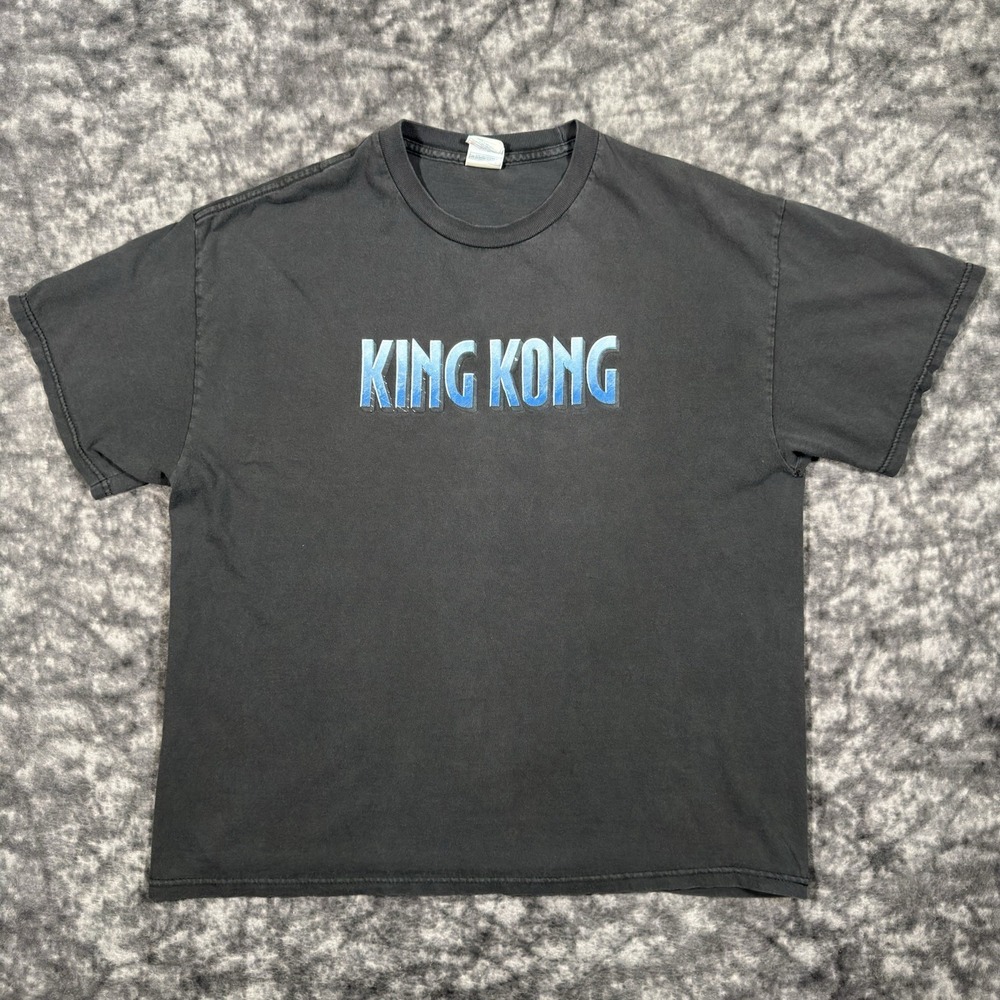 Vintage King Kong Movie Promo TShirt Mens Size XL Black Tennessee River 2005